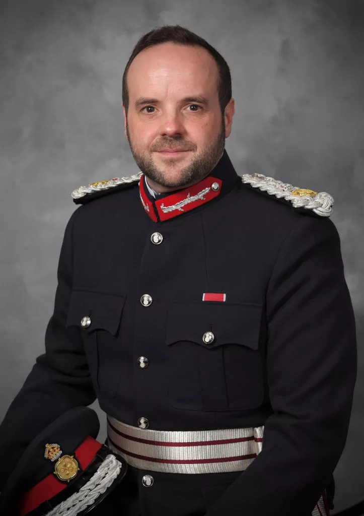 Peter Oliver OBE, HM Lord-Lieutenant of Merseyside in Uniform