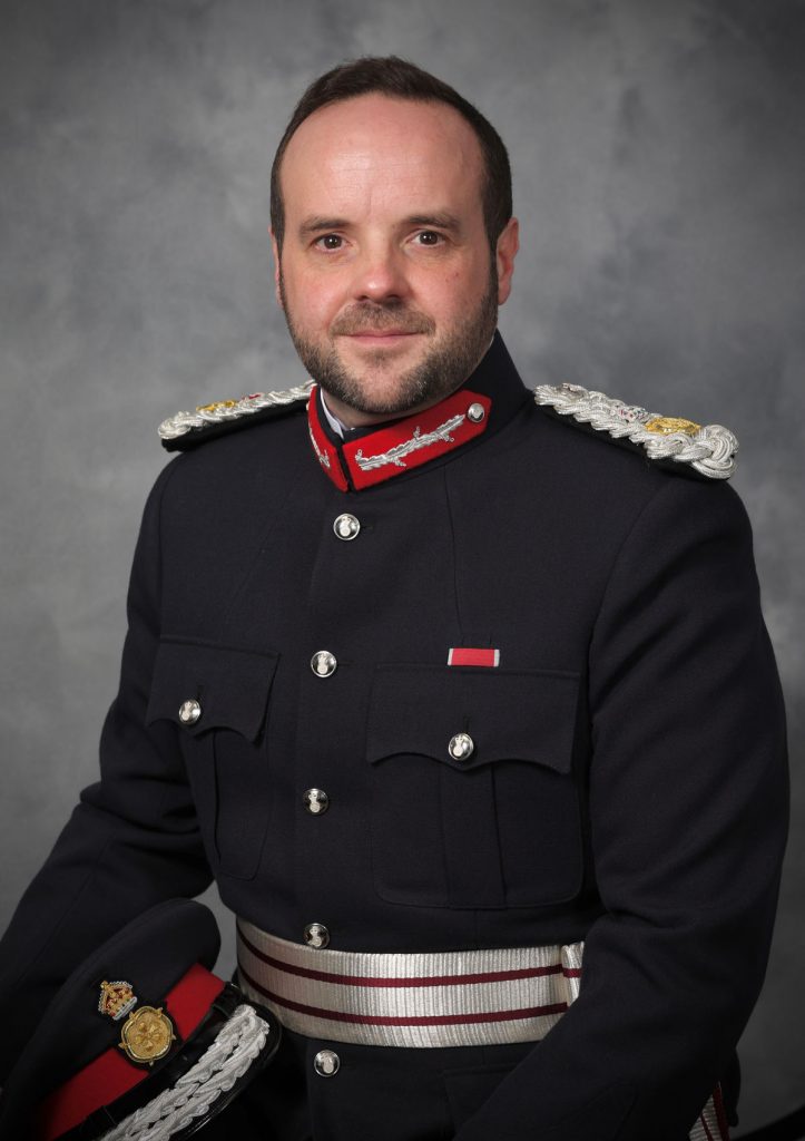 Peter Oliver OBE, HM Lord-Lieutenant of Merseyside in Uniform